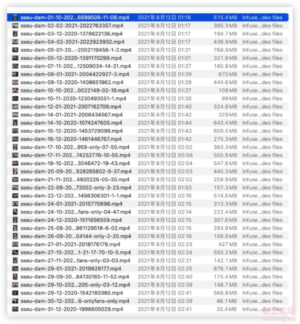 [已失效][合集] [转载搬运] sseu_dam合集爆菊调教 [46v+13.3G][百度盘]