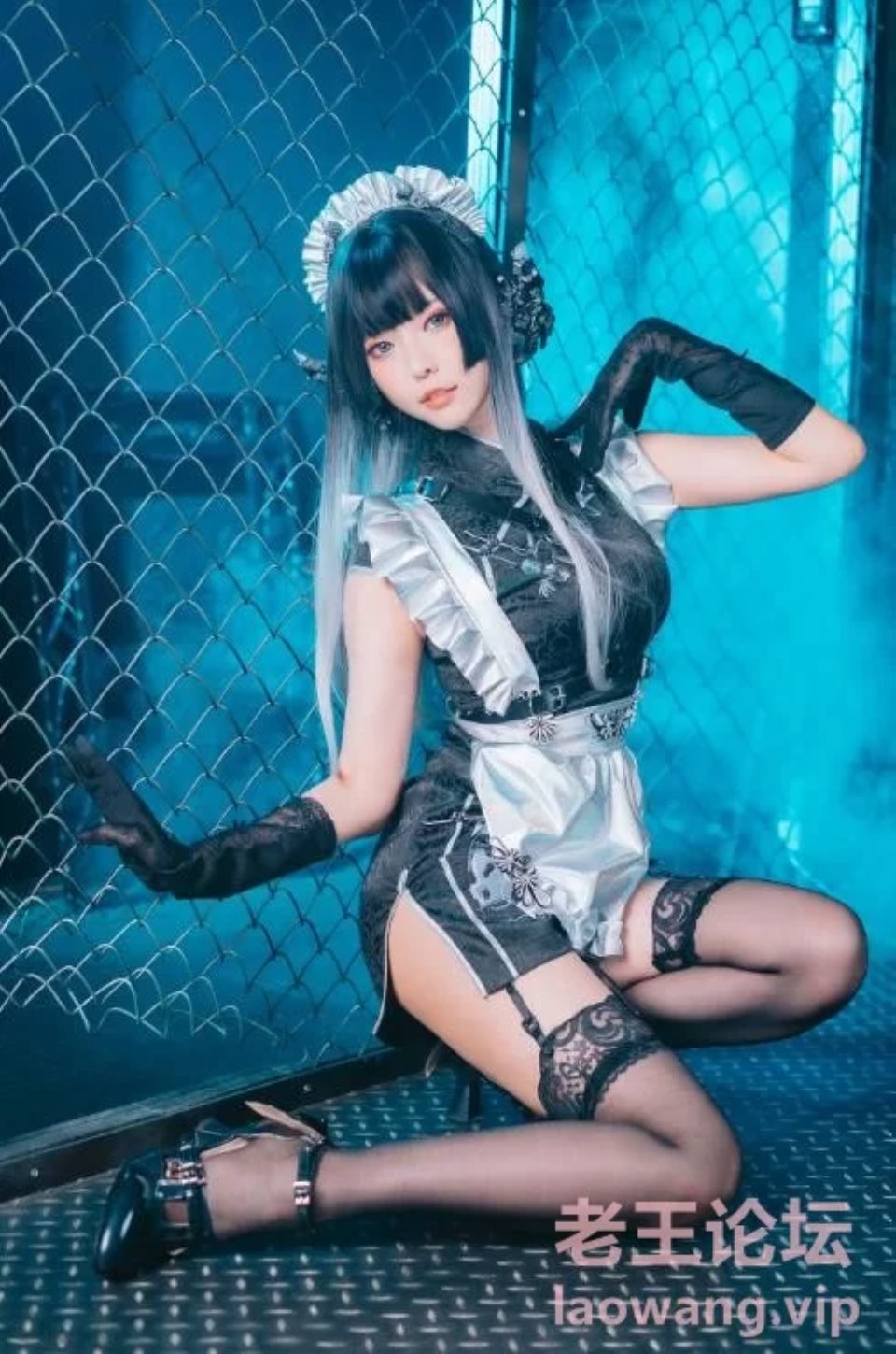 [国产coser] [转载搬运] ElyEE子  賽博女僕 Melanite黑榴石 30P-102M 【百度云】 [30P+102M][百度盘]