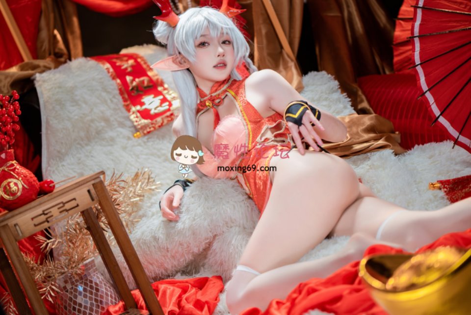 [cosplay] 阿包也是兔娘 NO.084 新春贺图 龙妹[45P1V-1.24G][百度云]