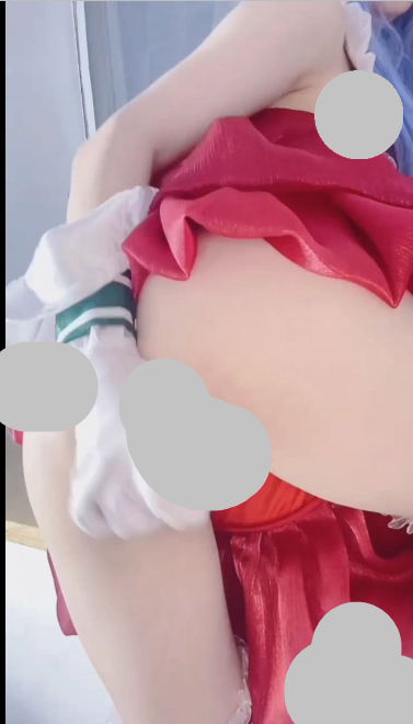 尤奈学姐 cos 白丝 蕾姆 1V276M百度盘